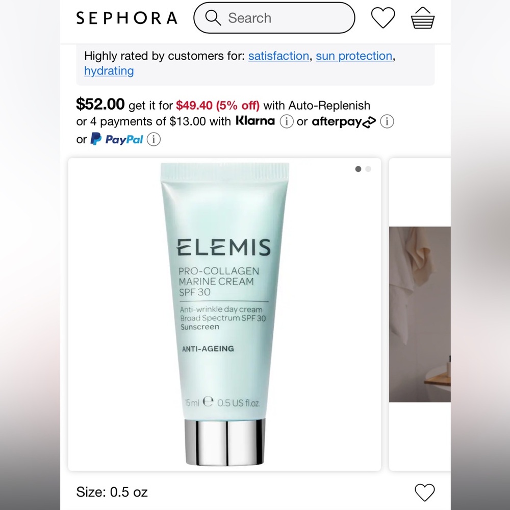Elemis Pro-Collagen Marine Cream SPF 30
